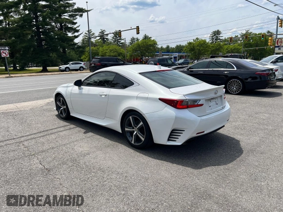 2017 Lexus RC 200t z VIN JTHHA5BC9H5005375, wystawiony jako Copart lot #62260355 z przebiegiem 131 762 mil mil oraz Czysty tytuł • Clean title. Historia ofert i sprzedaży dostępna na DreamBid. Obrazek 3.