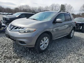 2011 Nissan Murano SV with VIN JN8AZ1MW2BW164188, listed as a Copart auction lot 52480025 with 159,507 mi miles and Salvage Title. Bid and sale history available at carsss.com. Image 1.