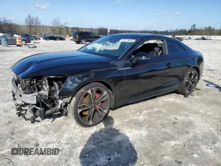 2020 Audi S5 Prestige with VIN WAUR4AF59LA008355, listed as a Copart auction lot 87215644 with 39,844 mi miles and Salvage Title. Bid and sale history available at DreamBid. Image 1.