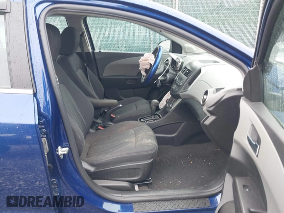 2013 Chevrolet Sonic LT with VIN 1G1JC5SH9D4251652, listed as a IAAI auction lot 41795018 with 45,268 mi miles and . Bid and sale history available at DreamBid. Image 5.