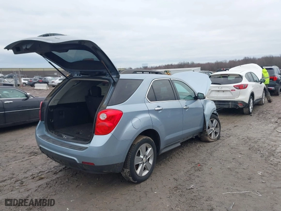 2015 Chevrolet Equinox LT with VIN 2GNFLFEK8F6265609, listed as a IAAI auction lot 41133796 with 115,283 mi miles. Bid and sale history available at carsss.com. Image 4.