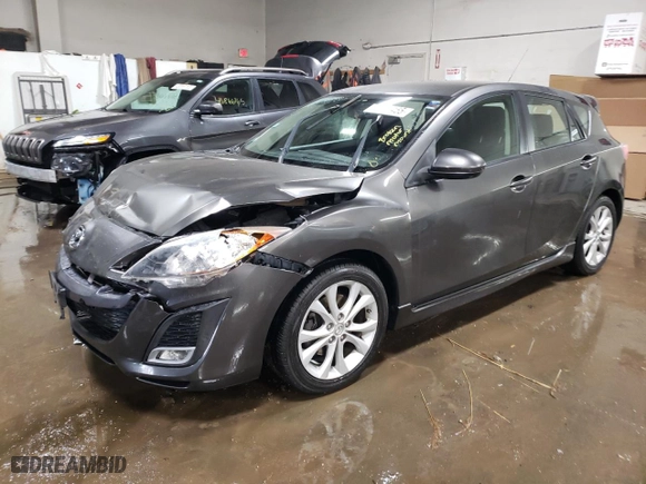 2011 Mazda Mazda3 s Sport with VIN JM1BL1K56B1486664, listed as a Copart auction lot 47370455 with 78,995 mi miles and Salvage Title. Bid and sale history available at carsss.com. Image 1.