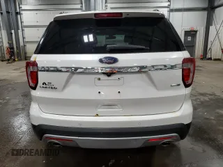 2016 Ford Explorer Limited with VIN 1FM5K8F8XGGA51627, listed as a Copart auction lot 49897945 with 187,919 mi miles and Salvage Title. Bid and sale history available at carsss.com. Image 6.