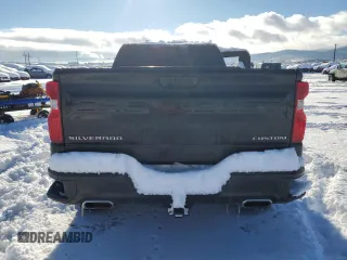 2021 Chevrolet Silverado 1500 Custom Trail Boss with VIN 1GCPYCEF3MZ249092, listed as a Copart auction lot 87238014 with Not Provided miles and Salvage Title. Bid and sale history available at DreamBid. Image 6.