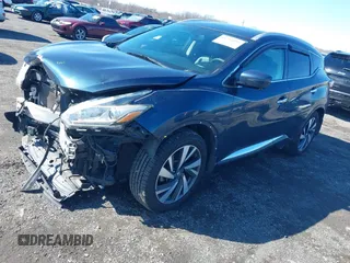 2016 Nissan Murano S with VIN 5N1AZ2MH0GN116586, listed as a IAAI auction lot 41751099 with 59,364 mi miles. Bid and sale history available at carsss.com. Image 18.
