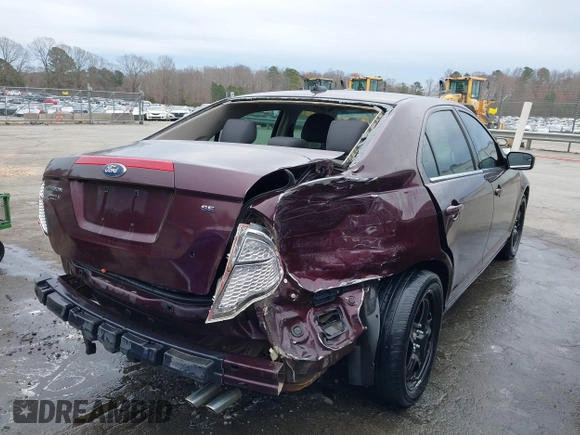 2011 Ford Fusion SE with VIN 3FAHP0HA7BR223947, listed as a IAAI auction lot 41747613 with 247,088 mi miles. Bid and sale history available at carsss.com. Image 4.
