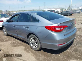 2016 Hyundai Sonata SE with VIN 5NPE24AF9GH325351, listed as a IAAI auction lot 42074939 with 160,663 mi miles and . Bid and sale history available at carsss.com. Image 3.