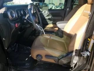 2022 Jeep Wrangler Unlimited Rubicon with VIN 1C4JJXFM6NW175930, listed as a Copart auction lot 80345034 with 27,265 mi miles and Salvage title. Bid and sale history available at DreamBid. Image 7.