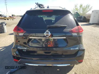 2019 Nissan Rogue SV with VIN KNMAT2MVXKP526546, listed as a Copart auction lot 49831685 with 72,519 mi miles and Salvage Title. Bid and sale history available at carsss.com. Image 6.