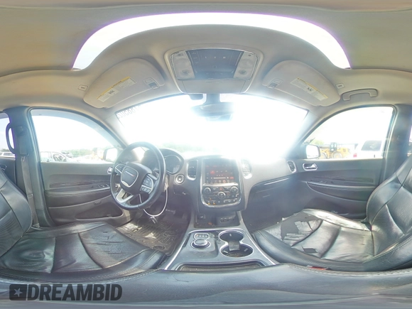 2017 Dodge Durango Citadel Anodized Platinum with VIN 1C4RDHEG5HC774691, listed as a Copart auction lot 57885025 with 176,240 mi miles and Salvage title. Bid and sale history available at DreamBid. Image 15.