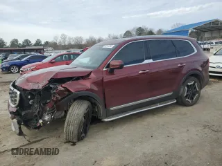 2023 Kia Telluride S with VIN 5XYP64GCXPG376343, listed as a Copart auction lot 89012285 with 61,315 mi miles and Salvage Title. Bid and sale history available at carsss.com. Image 1.