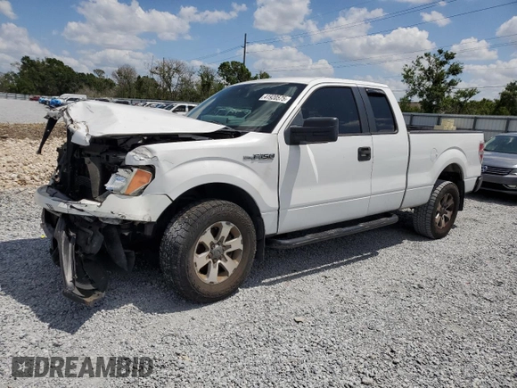 2011 Ford F-150 XL with VIN 1FTEX1CM9BFC63237, listed as a Copart auction lot 41920575 with 215,669 mi miles and Salvage Title. Bid and sale history available at carsss.com. Image 1.