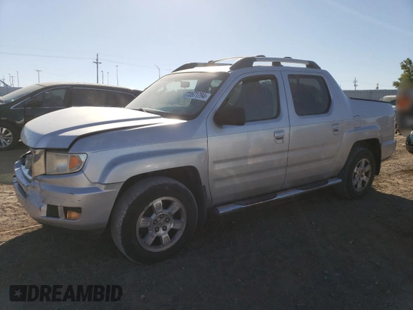 2009 Honda Ridgeline RTS with VIN 5FPYK16409B107553, listed as a Copart auction lot 73571794 with 171,458 mi miles and Salvage Title. Bid and sale history available at carsss.com. Image 1.