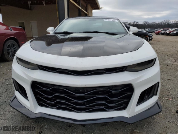 2016 Chevrolet Camaro 2LT with VIN 1G1FD1RSXG0129424, listed as a Copart auction lot 86807184 with 108,442 mi miles and Salvage Title. Bid and sale history available at carsss.com. Image 5.