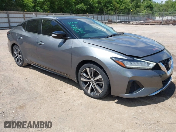 2020 Nissan Maxima SV with VIN 1N4AA6CV3LC378902, listed as a IAAI auction lot 42341718 with 71,129 mi miles and . Bid and sale history available at DreamBid. Image 1.