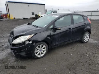 2013 Ford Fiesta SE with VIN 3FADP4EJ5DM119614, listed as a Copart auction lot 48731575 with 64,676 mi miles and Salvage Title. Bid and sale history available at carsss.com. Image 1.