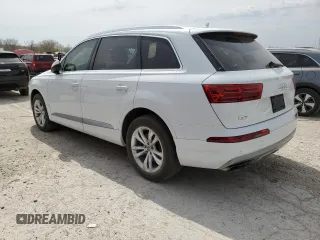 2017 Audi Q7 Premium Plus with VIN WA1LAAF70HD014757, listed as a Copart auction lot 52191525 with 92,788 mi miles and Salvage Title. Bid and sale history available at DreamBid. Image 2.