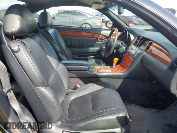 2006 Lexus SC 430 with VIN JTHFN48Y469003113, listed as a Copart auction lot 49112775 with 59,639 mi miles and Salvage title. Bid and sale history available at DreamBid. Image 10.