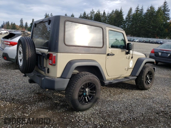 2017 Jeep Wrangler Willys Wheeler with VIN 1C4AJWAG8HL604146, listed as a Copart auction lot 79485174 with 24,888 mi miles and Salvage Title. Bid and sale history available at DreamBid. Image 3.