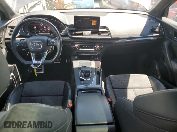 2019 Audi SQ5 Premium Plus with VIN WA1B4AFY1K2052805, listed as a Copart auction lot 64564034 with 47,254 mi miles and Salvage Title. Bid and sale history available at DreamBid. Image 8.