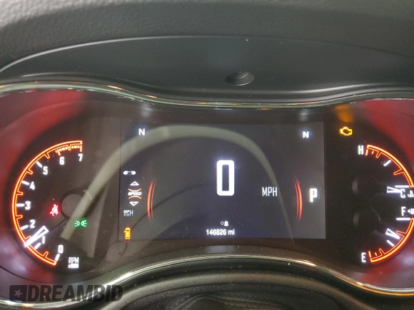 2015 Dodge Durango R/T with VIN 1C4SDJCTXFC817802, listed as a Copart auction lot 61962865 with 146,826 mi miles and Salvage title. Bid and sale history available at DreamBid. Image 9.