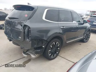 2023 Kia Telluride SX Prestige X-Pro with VIN 5XYP5DGC3PG329805, listed as a IAAI auction lot 41289569 with 44,380 mi miles and . Bid and sale history available at DreamBid. Image 4.