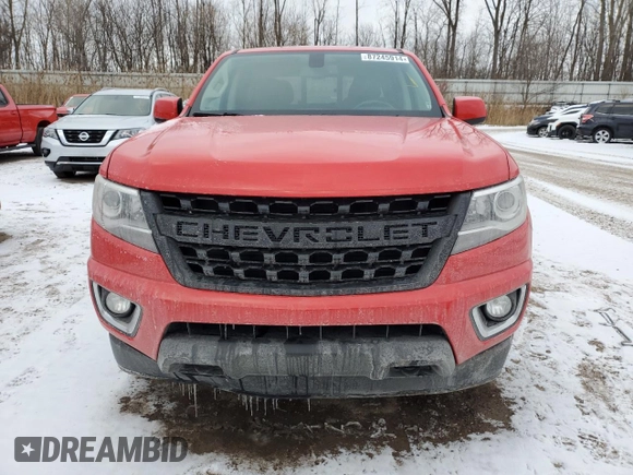 2020 Chevrolet Colorado 4WD LT with VIN 1GCGTCEN0L1181238, listed as a Copart auction lot 87245914 with 64,178 mi miles and Salvage Title. Bid and sale history available at carsss.com. Image 5.