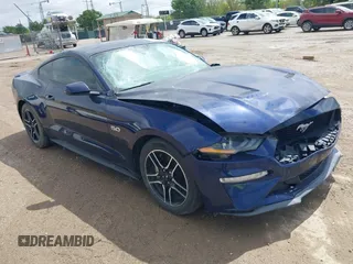 2018 Ford Mustang GT with VIN 1FA6P8CF4J5122438, listed as a IAAI auction lot 41904252 with 28,724 mi miles and . Bid and sale history available at DreamBid. Image 1.