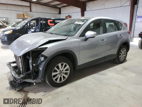 2014 Mazda CX-5 Sport with VIN JM3KE4BE4E0419882, listed as a Copart auction lot 53896815 with 127,428 mi miles and Salvage Title. Bid and sale history available at carsss.com. Image 1.