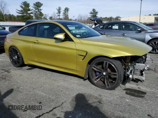 2016 BMW M4 with VIN WBS3R9C53GK336845, listed as a Copart auction lot 48868344 with 101,302 mi miles. Bid and sale history available at carsss.com. Image 4.