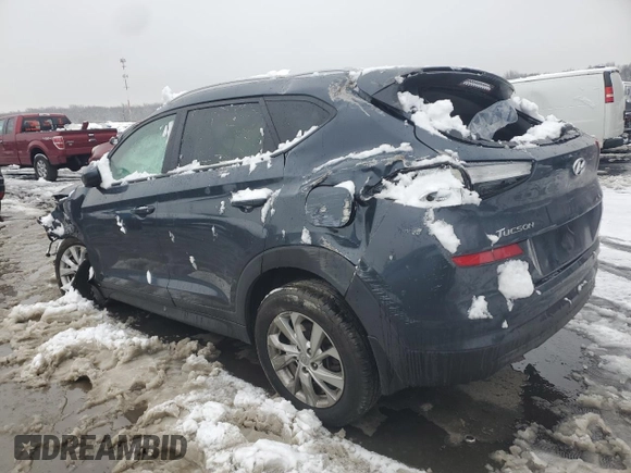 2021 Hyundai Tucson Value with VIN KM8J33A40MU286876, listed as a Copart auction lot 44753335 with Not Provided miles and Salvage Title. Bid and sale history available at DreamBid. Image 2.