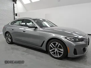2024 BMW 4 Series 430i xDrive with VIN WBA73AV01RFT24845, listed as a Copart auction lot 50103225 with 17,396 mi miles and Clean Title. Bid and sale history available at carsss.com. Image 4.