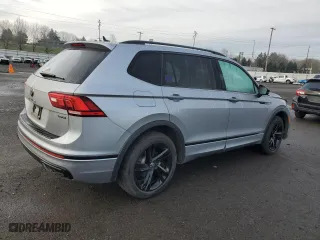 2024 Volkswagen Tiguan SE R-Line Black with VIN 3VV8B7AX4RM058996, listed as a Copart auction lot 45897525 with 9,956 mi miles and Salvage Title. Bid and sale history available at carsss.com. Image 3.