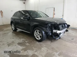 2018 Audi Q5 Premium with VIN WA1ANAFY1J2161661, listed as a Copart auction lot 55223385 with 60,554 mi miles and Salvage Title. Bid and sale history available at DreamBid. Image 4.