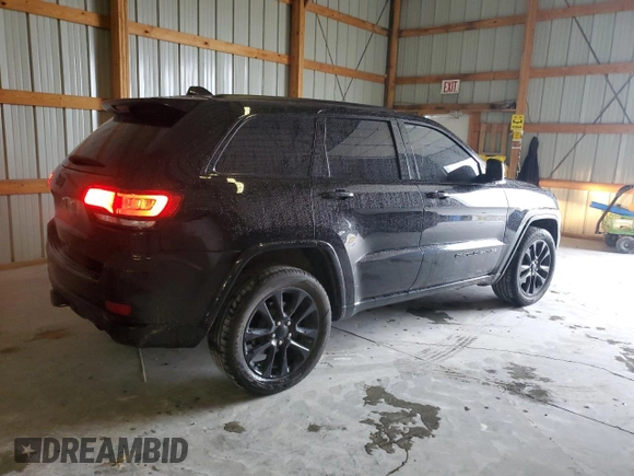 2020 Jeep Grand Cherokee Laredo with VIN 1C4RJFAG6LC311731, listed as a Copart auction lot 58380385 with 79,938 mi miles and Salvage title. Bid and sale history available at DreamBid. Image 3.