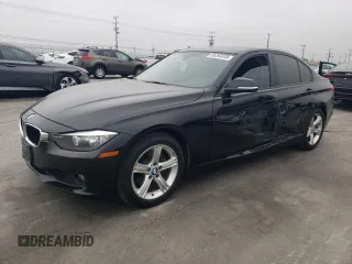 2013 BMW 3 Series 328i with VIN WBA3C1C55DF438319, listed as a Copart auction lot 55293335 with 88,100 mi miles and Salvage title. Bid and sale history available at DreamBid. Image 1.