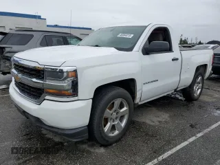 2016 Chevrolet Silverado 1500 Work Truck with VIN 1GCNCNEH8GZ100748, listed as a Copart auction lot 46064415 with 0 mi miles and Salvage Title. Bid and sale history available at carsss.com. Image 1.