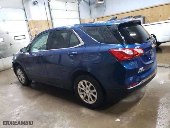 2020 Chevrolet Equinox LT with VIN 3GNAXTEV7LL166763, listed as a Copart auction lot 47749155 with 105,546 mi miles and Salvage Title. Bid and sale history available at carsss.com. Image 2.