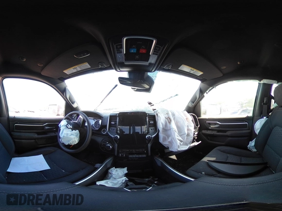 2025 Ram 1500 Big Horn with VIN 1C6SRFFP7SN564294, listed as a IAAI auction lot 41875982 with 2,495 mi miles and . Bid and sale history available at DreamBid. Image 17.