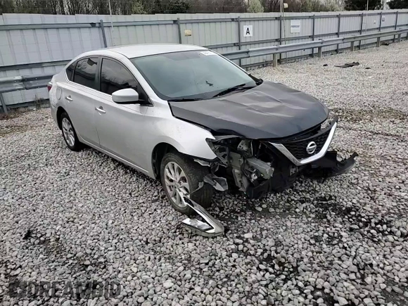 2019 Nissan Sentra SV with VIN 3N1AB7AP4KY343067, listed as a Copart auction lot 48416705 with 49,731 mi miles and Salvage Title. Bid and sale history available at carsss.com. Image 11.