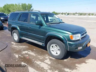 1999 Toyota 4Runner Limited z VIN JT3HN87R7X9028251, wystawiony jako IAAI lot #42454249 z przebiegiem 310 741 mil mil oraz . Historia ofert i sprzedaży dostępna na DreamBid. Obrazek 1.