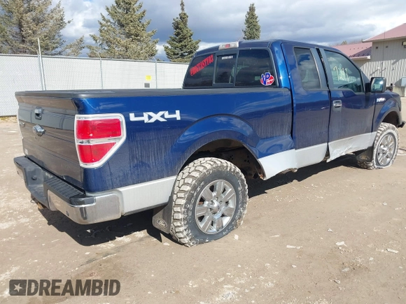 2009 Ford F-150 XL with VIN 1FTPX14V79KC91751, listed as a IAAI auction lot 41687241 with 265,567 mi miles. Bid and sale history available at carsss.com. Image 4.