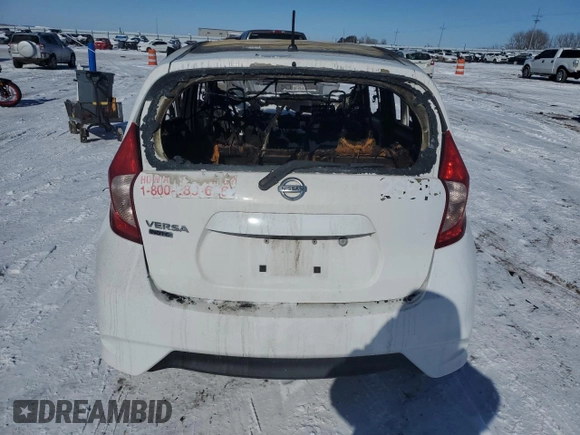 2017 Nissan Note S Plus with VIN 3N1CE2CP5HL367349, listed as a Copart auction lot 45755995 with Not provided miles and Clean title. Bid and sale history available at DreamBid. Image 6.