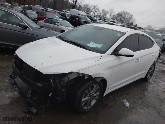 2017 Hyundai Elantra SE with VIN 5NPD84LF8HH022280, listed as a IAAI auction lot 41762556 with 168,076 mi miles. Bid and sale history available at carsss.com. Image 22.
