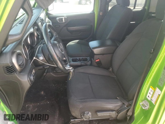 2020 Jeep Wrangler Unlimited Sport S с VIN 1C4HJXDN2LW113951, выставлен на аукционе Copart как лот 58082405 с пробегом 122 591 миль миль и Списание • Salvage title. История ставок и продаж доступна на DreamBid. Изображение 7.
