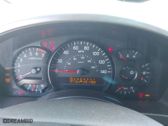 2007 Nissan Titan LE with VIN 1N6BA07B87N216508, listed as a IAAI auction lot 41595615 with 291,489 mi miles. Bid and sale history available at carsss.com. Image 7.
