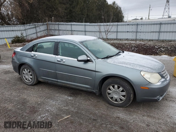 2009 Chrysler Sebring LX with VIN 1C3LC46B29N517888, listed as a Copart auction lot 85676074 with 182,582 mi miles and Clean Title. Bid and sale history available at DreamBid. Image 4.