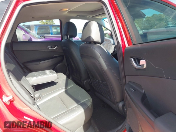 2022 Hyundai Kona Limited with VIN KM8K53A31NU789002, listed as a IAAI auction lot 41299502 with 44,424 mi miles. Bid and sale history available at carsss.com. Image 8.