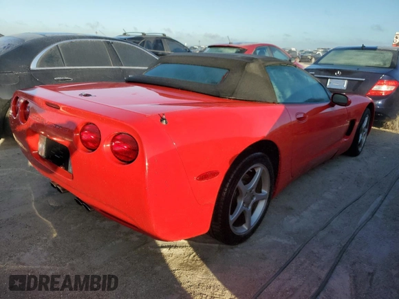 2000 Chevrolet Corvette with VIN 1G1YY32G7Y5131621, listed as a Copart auction lot 76355094 with 0 mi miles and Non Repairable. Bid and sale history available at carsss.com. Image 3.