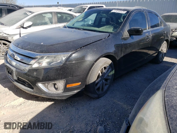 2011 Ford Fusion SEL with VIN 3FAHP0JA7BR193424, listed as a Copart auction lot 41810125 with 176,466 mi miles and Salvage Title. Bid and sale history available at DreamBid. Image 1.
